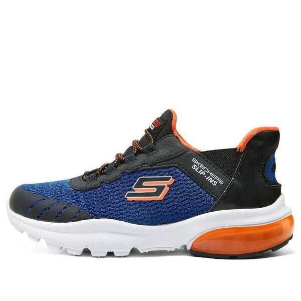 

Кроссовки slip-ins razor flex air sneaker 'blue black orange' Skechers, синий