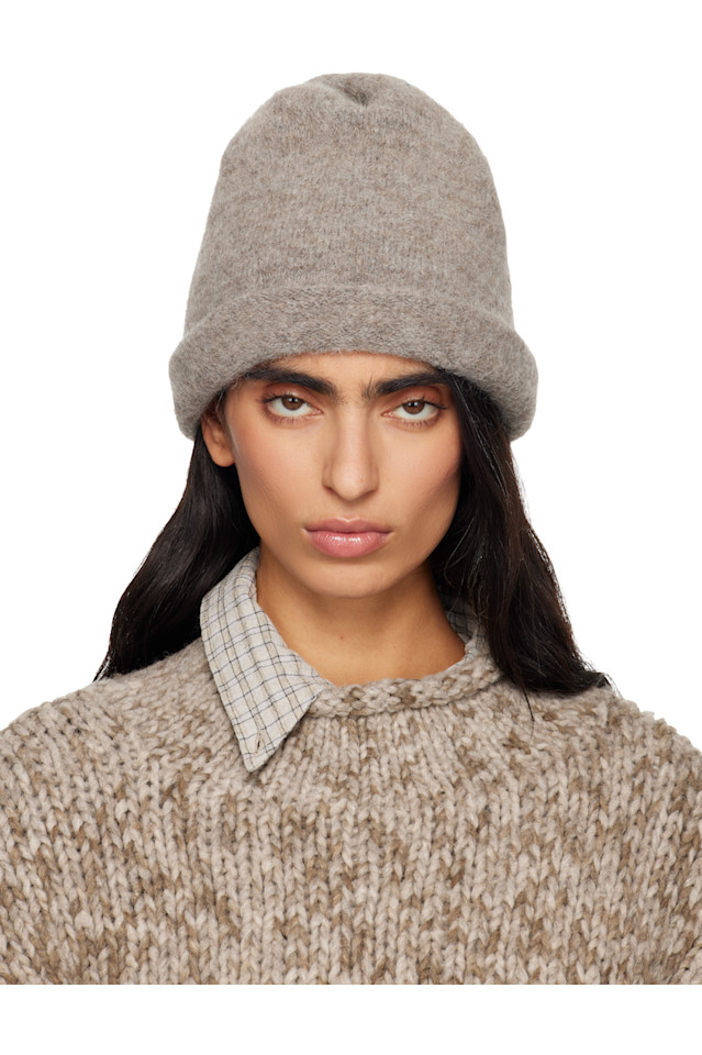 

Lauren Manoogian Шапка с серым узлом