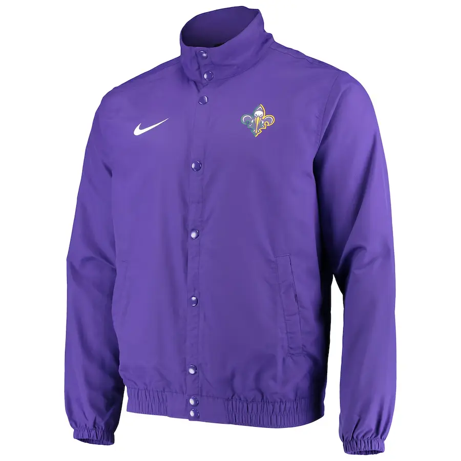 Nike Куртка НБА Нью-Орлеан Пеликанс унисекс фиолетовая, Purple — фото 3