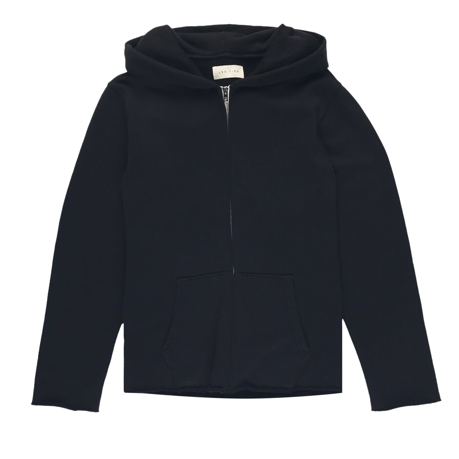 

Толстовка на молнии Les Tien Raw Jet Black