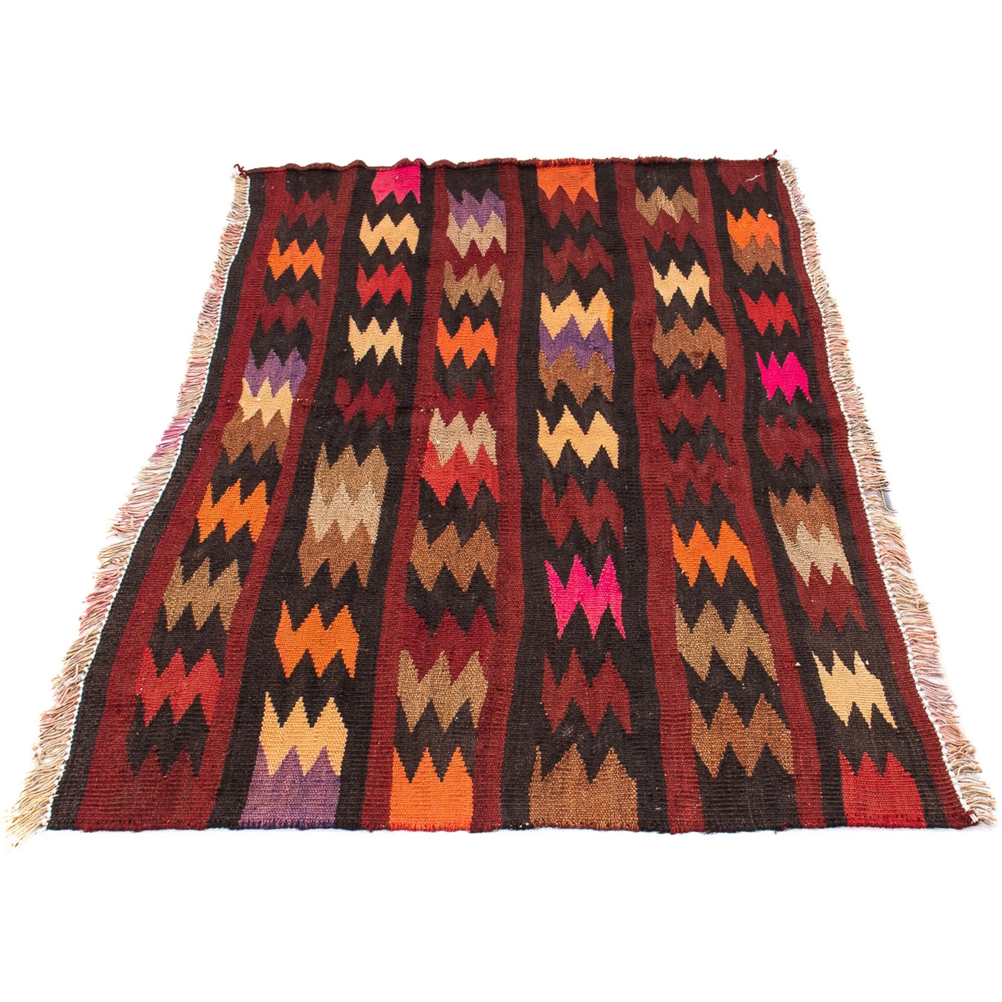 

Шерстяной ковер Morgenland «Kilim - Old - 110 x 70 см - разноцветный», прямоугольный, высота 5 мм, гостиная, уникальное изделие, цвет Mehrfarbig