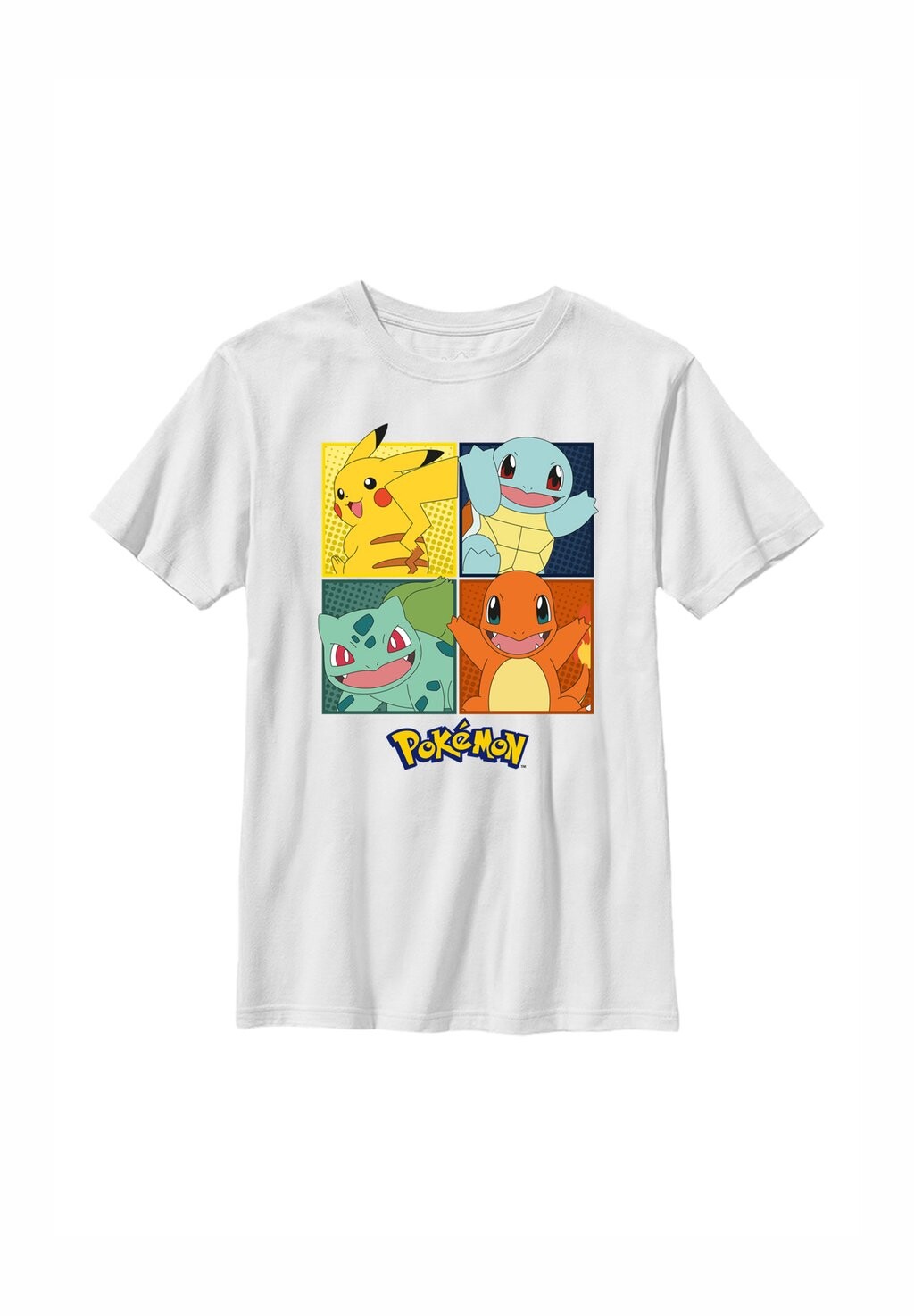 

Футболка POKÉMON SQUARES Pokemon, белый