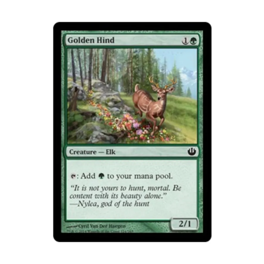 

CCG Золотая лань (C) (Фольга), MTG - Journey into Nyx