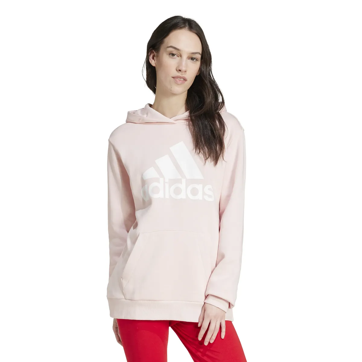 

Толстовка Adidas Sportswear с капюшоном "W BL OV HD", цвет Sandy Pink