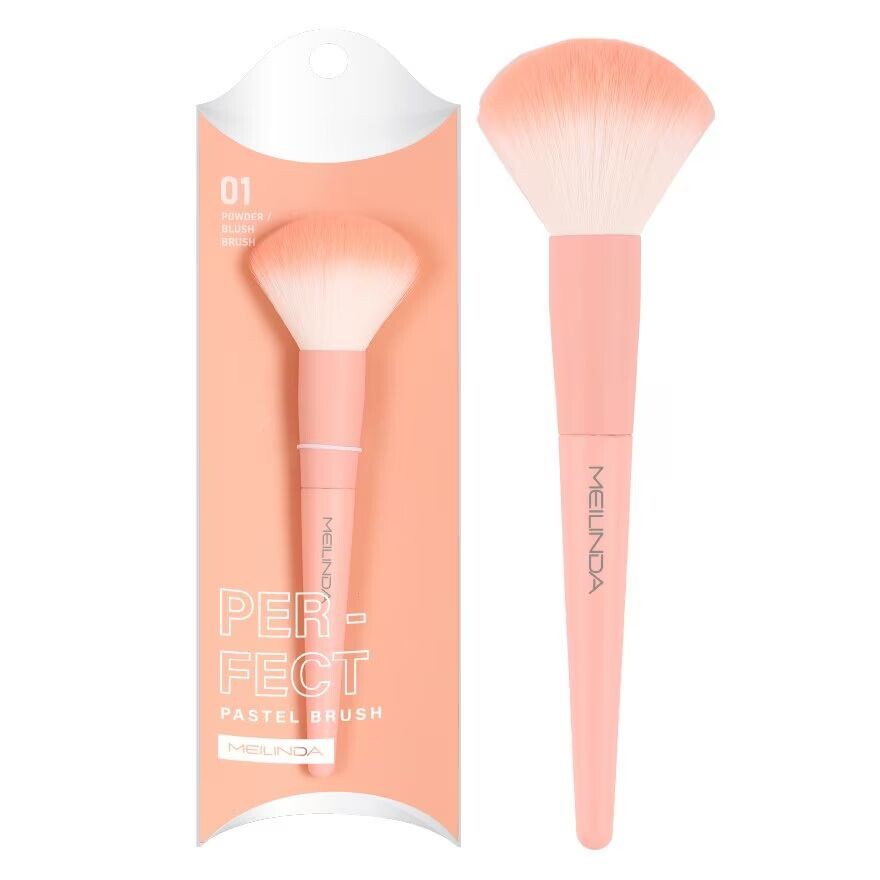 

Meilinda Кисть для пудры Perfect Pastel 1шт. #01, Pink