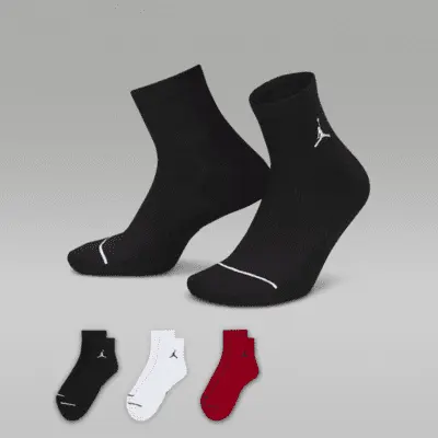 

Носки Jordan Everyday Ankle (3 шт), разноцветный