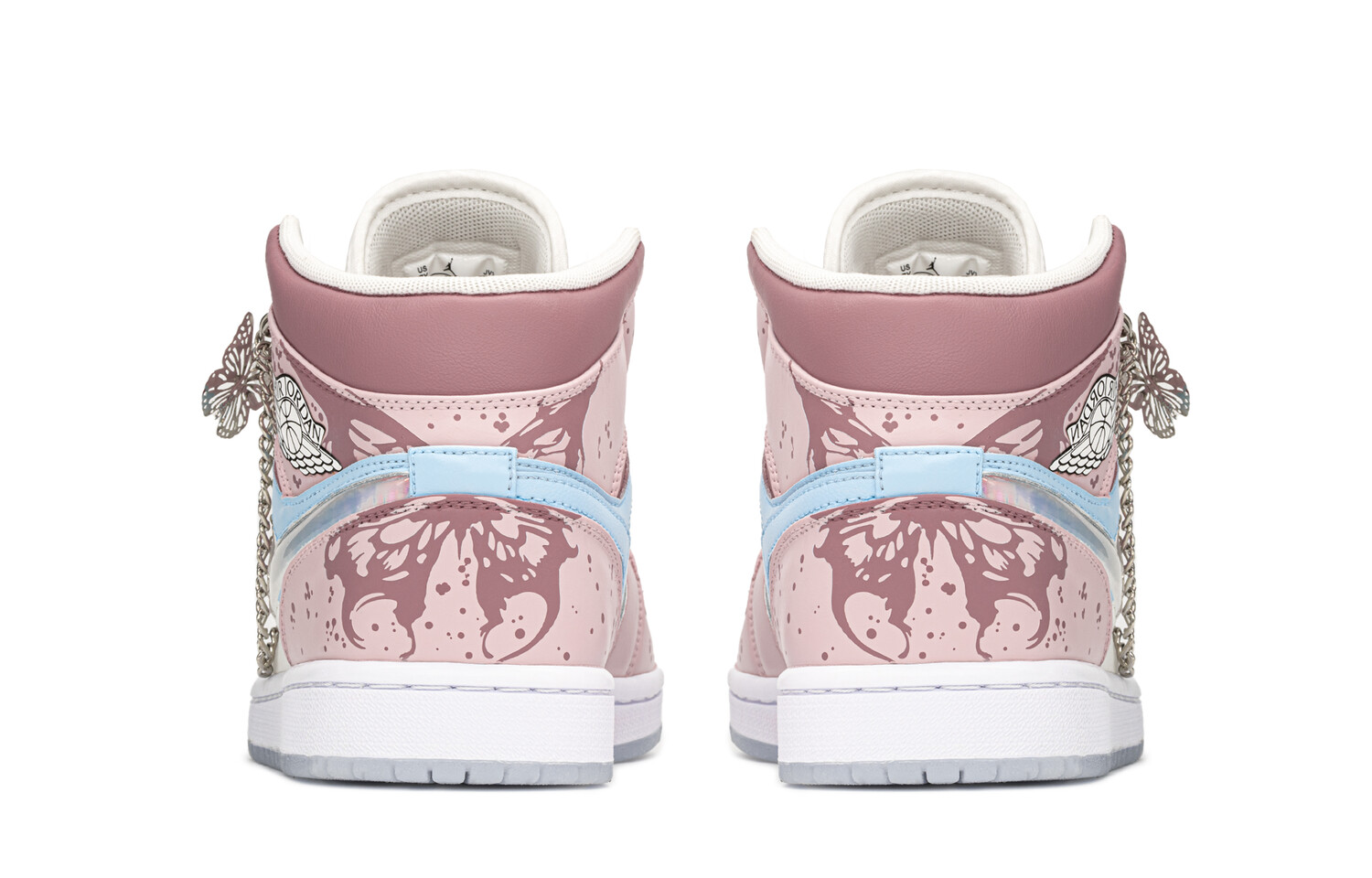 Кроссовки Jordan Air Jordan 1, розовый — фото 4