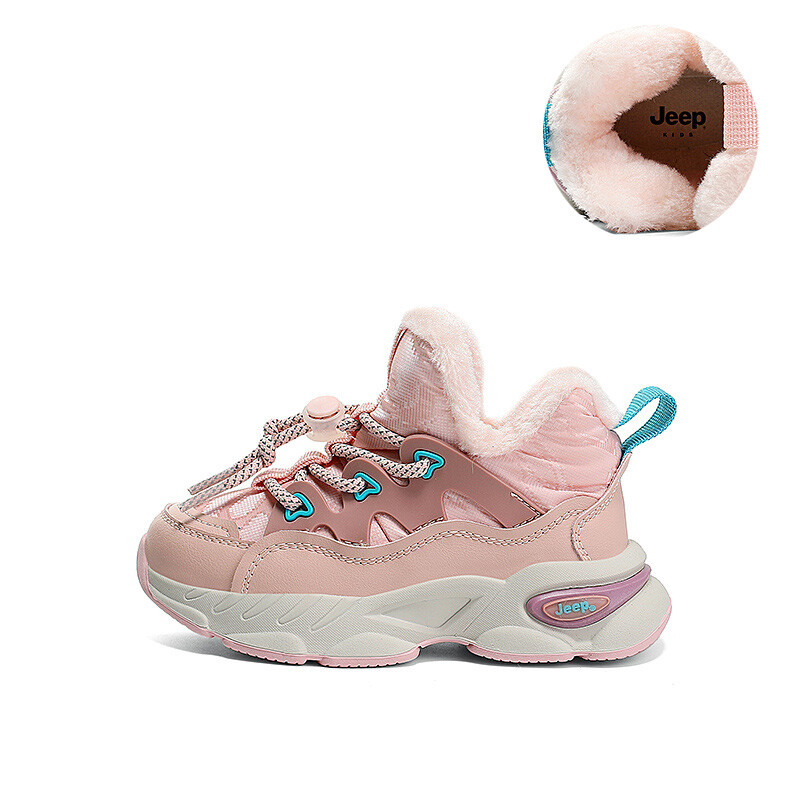 

Кроссовки Jeep Kids Lifestyle Shoes Kids Mid-top Pink, цвет Cherry Blossom Pink