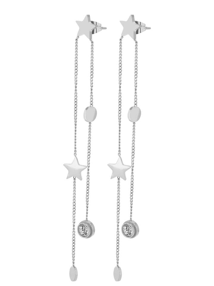 

Adeliás Женский кулон - кулон в виде звезды из нержавеющей стали со стразами серебристого цвета