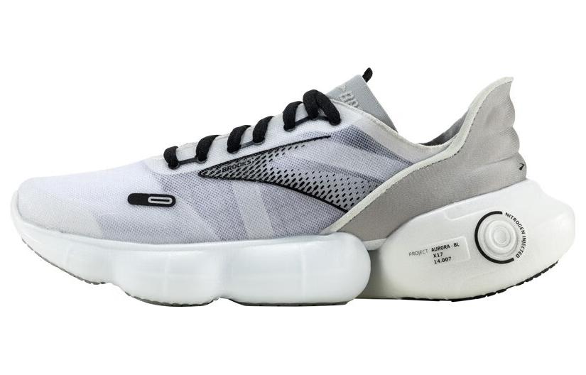 

Brooks Мужские низкопрофильные беговые кроссовки Aurora-BL с противоскользящим и износостойким покрытием, светло-серый