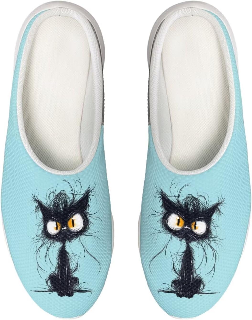 

Сабо Forchrinse Cat Rainbow Sky унисекс для сада, удобные тапочки для медсестры, с поддержкой свода стопы, для ходьбы, мужские и женские, черный