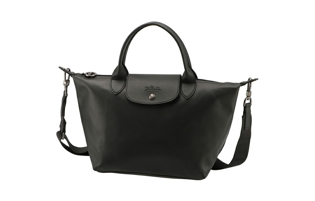 

Сумка через плечо Le Pliage Xtra Leather, Кроссбоди, Женская Сумка Трампеты Черный LONGCHAMP