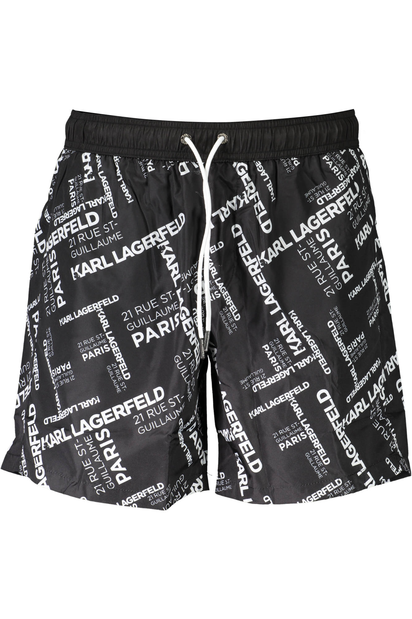 

Мужские плавки Karl Lagerfeld Beachwear пляжные с надписями, черный