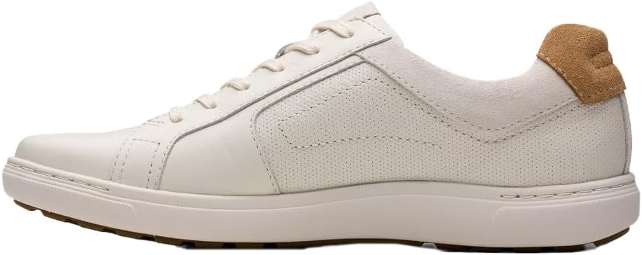 Мужские кроссовки Clarks Mapstone с шнуровкой, белый — фото 2
