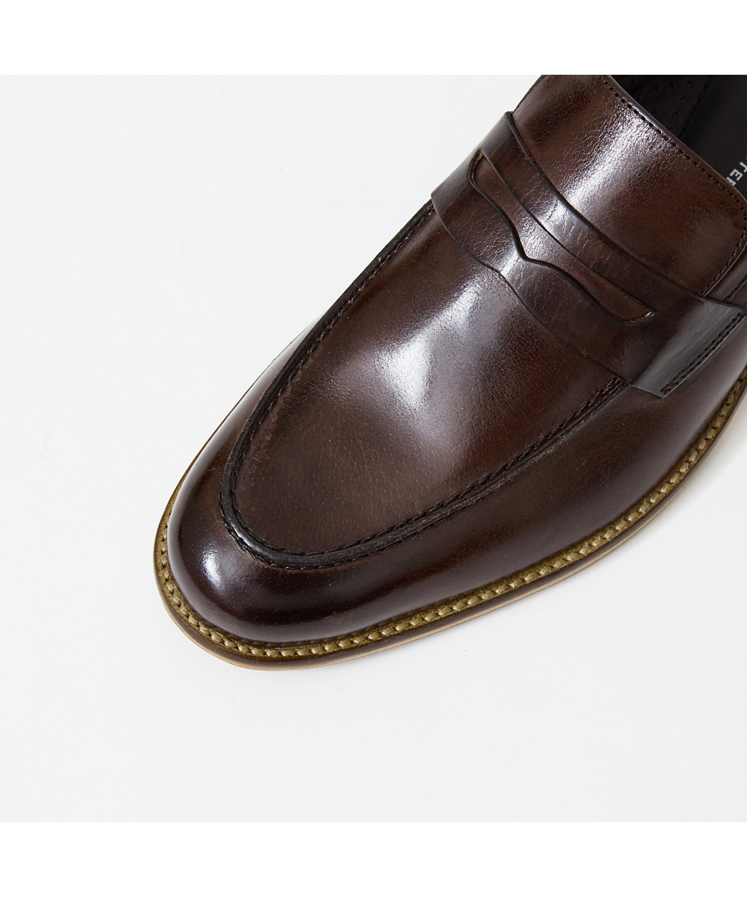 Классические лоферы с монеткой/деловые туфли AlfredoBANNISTER, Dark Brown — фото 3