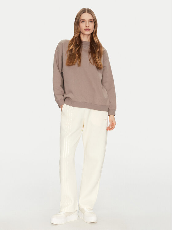Свободные спортивные штаны 3-Stripes Sweat JJ0943 Adidas, бежевый — фото 2