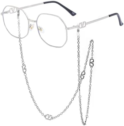 

Мужские и женские панк-солнцезащитные очки в стиле ретро из сплава с многоугольными линзами, солнцезащитные очки для женщин с цепочкой и ремешком MTZJH, C10 Transparent