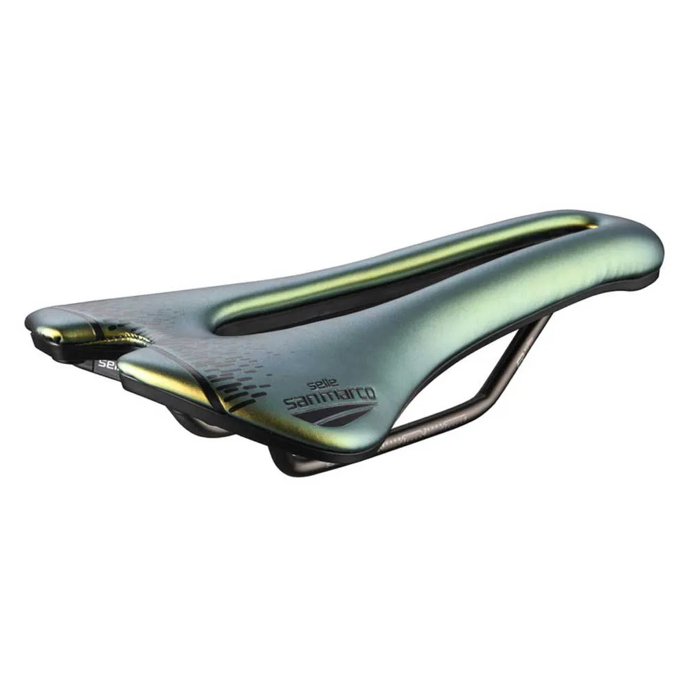 

Седло Selle San Marco Aspide Short Open-Fit Racing, золотой
