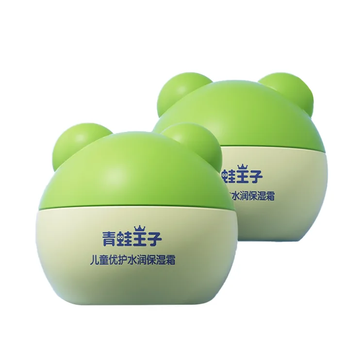 QINGWAWANGZI Увлажняющий и успокаивающий крем для детей, 40г*2+15г*2, Premium Moisturizing Cream 15g*2