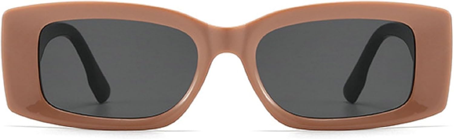 

Модные прямоугольные женские солнцезащитные очки класса люкс в стиле ретро, ​​дизайнерские, с градиентом конфетных оттенков, мужские солнцезащитные очки с широкими дужками и заклепками, размер N47 mincl, C3