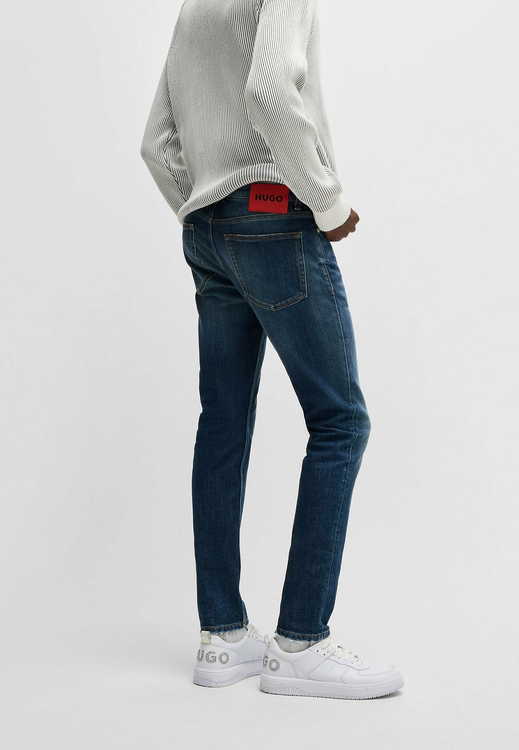 

Джинсы облегающего кроя HUGO, темно-синий