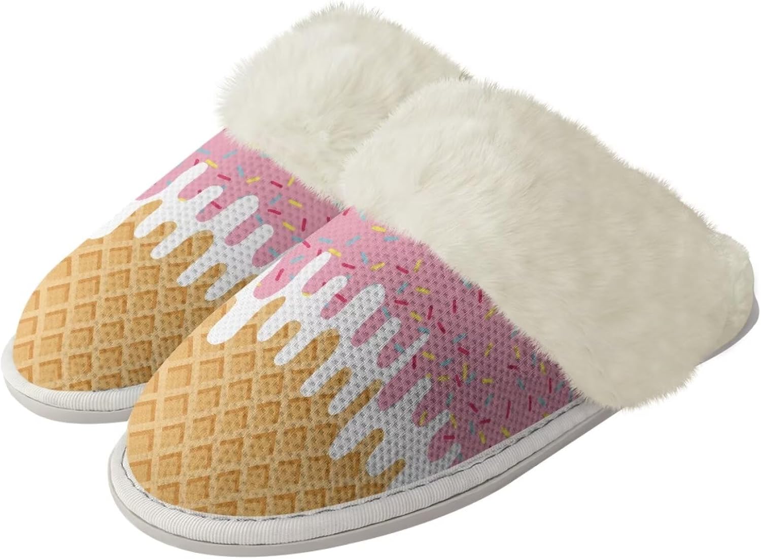 

Домашние тапочки для женщин и мужчин, уютные, теплые, зимние, с противоскользящей подошвой, унисекс, моющиеся, удобные, с закрытым носком, для спа-процедур и ванны Watdotory, розовый