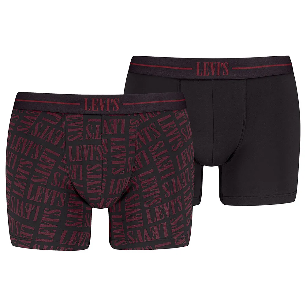 

Боксеры 2 шт Levi's 701235941 Brief boxers 2 units, черный