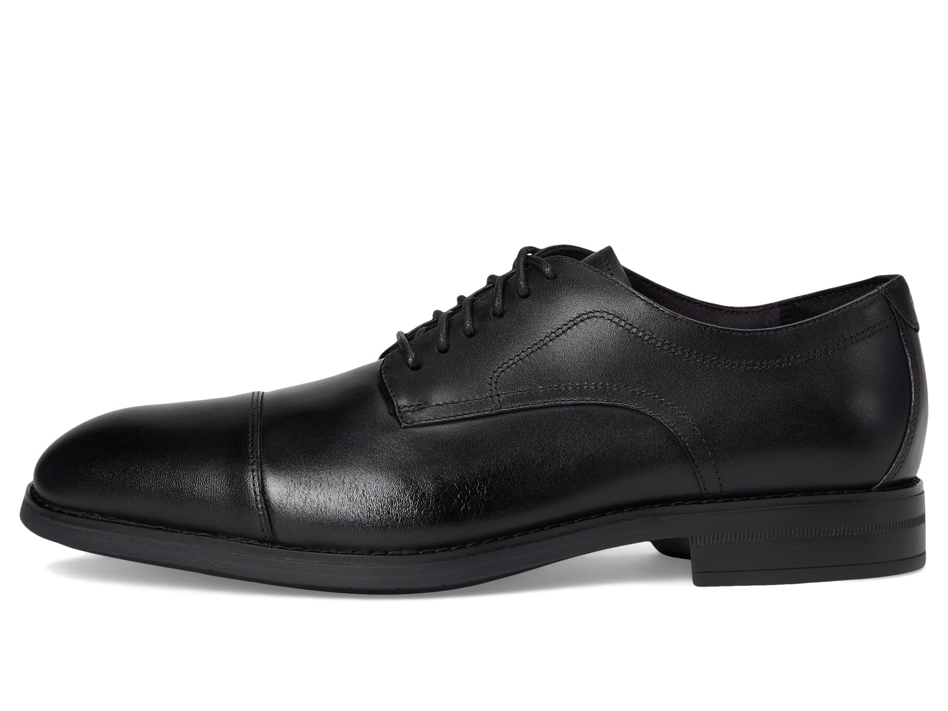 Оксфорды Cole Haan Harmon Grand Cap Toe Oxfords, цвет Black Waterproof/Black/Black — фото 4