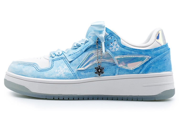 

Кроссовки LINING Tianji Series Skateboard Shoes Women's Low-Top Blue/White