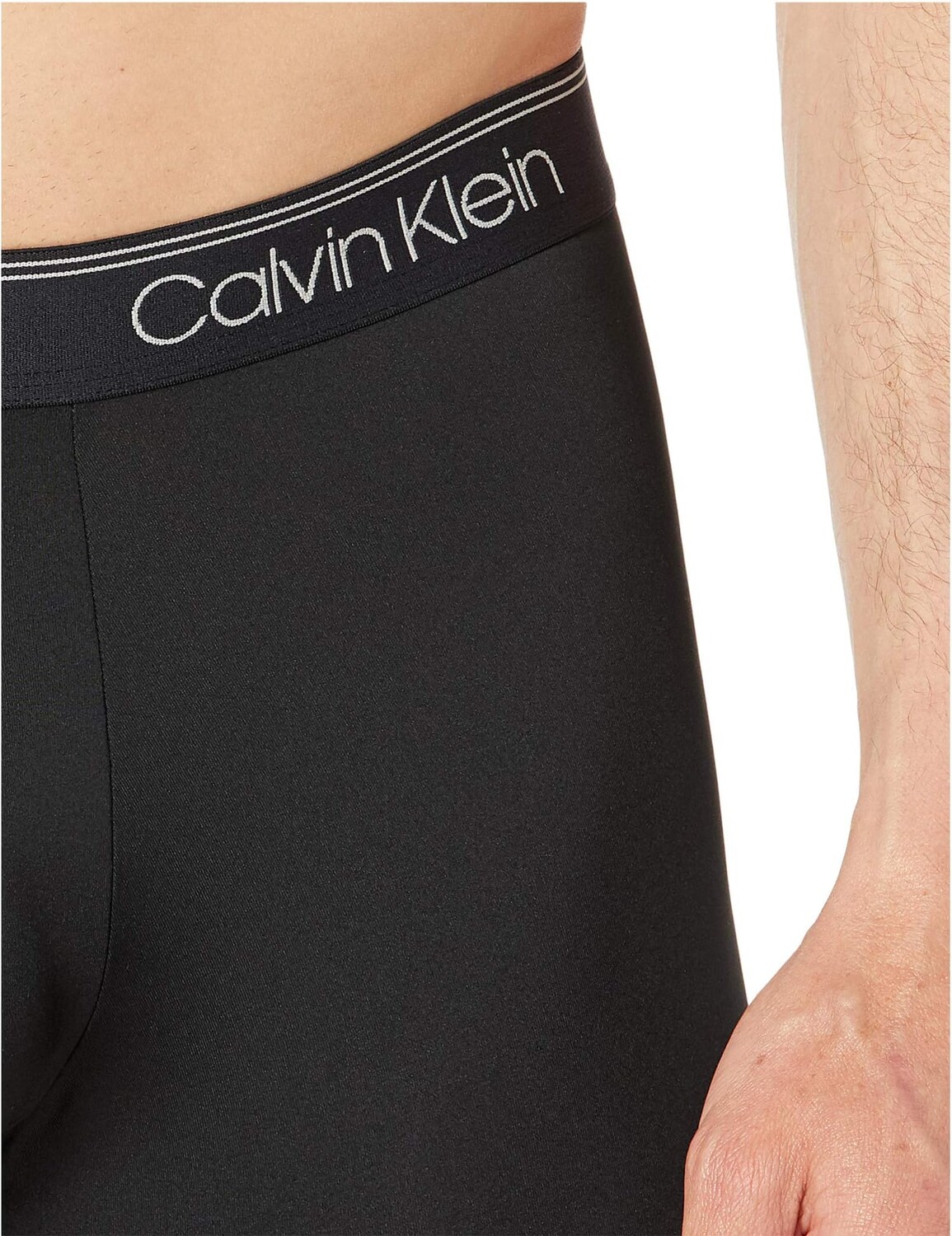 Комплект трусов-боксеров из микроэластичной ткани, 3 шт. Calvin Klein Underwear, черный — фото 3