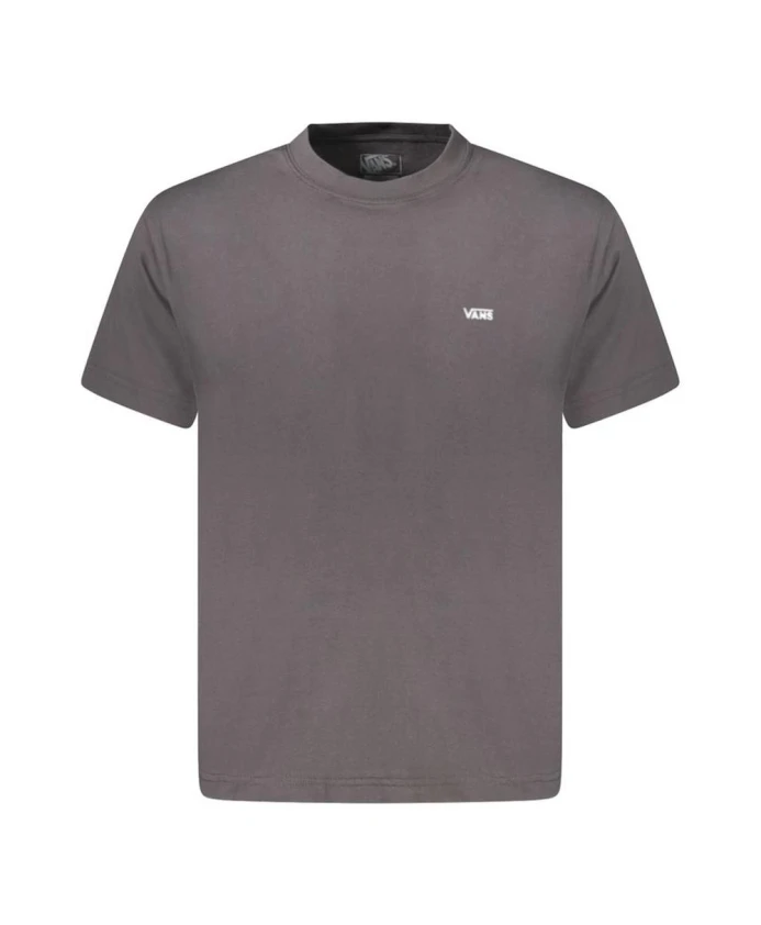 

Классическая черная хлопковая футболка Vans, черный