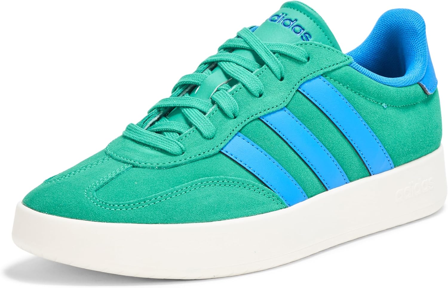 

Мужские модные кроссовки Adidas Barreda, Court Green/Bright Royal/Off White