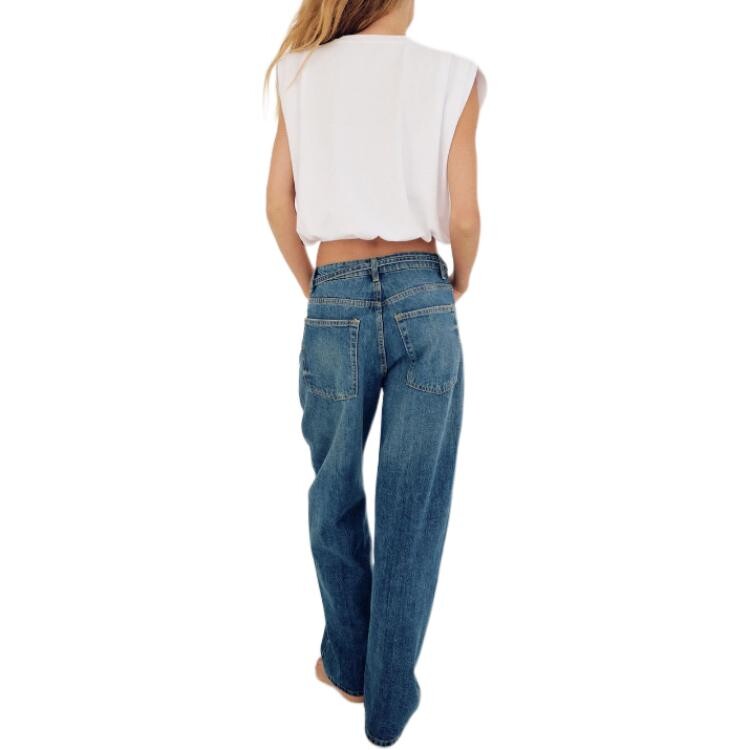 Футболка женская белая Zara — фото 4