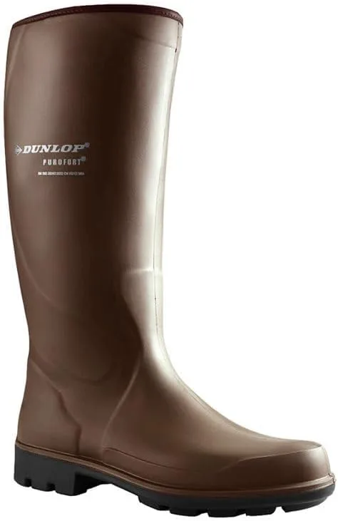 Защитные ботинки Унисекс Terroir Pro Dunlop Protective Footwear, черный/темно-коричневый
