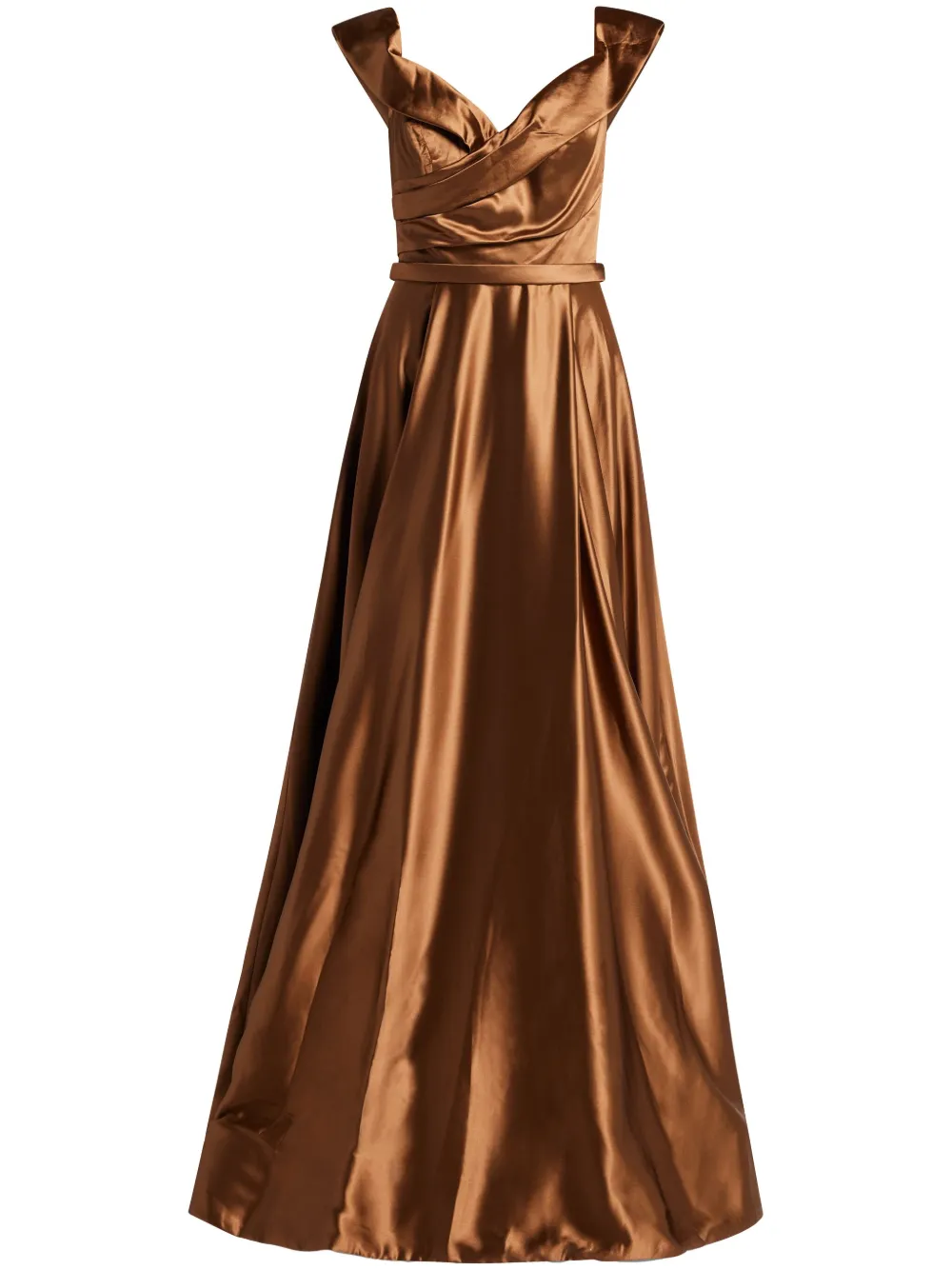 

Вечернее платье с драпировкой BASIX BLACK LABEL, коричневый