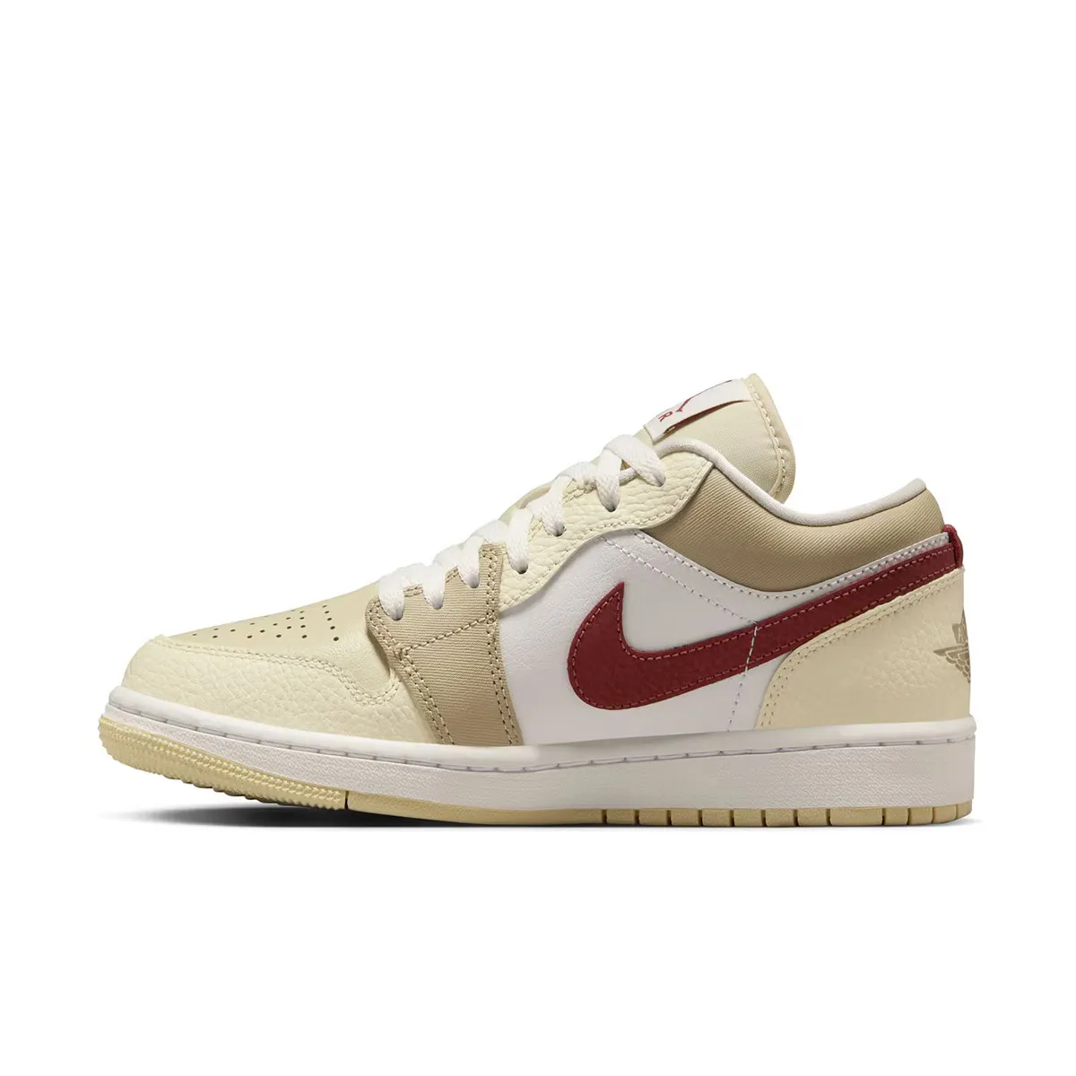Женские баскетбольные кроссовки Air Jordan 1 Low Jordan, белый — фото 4