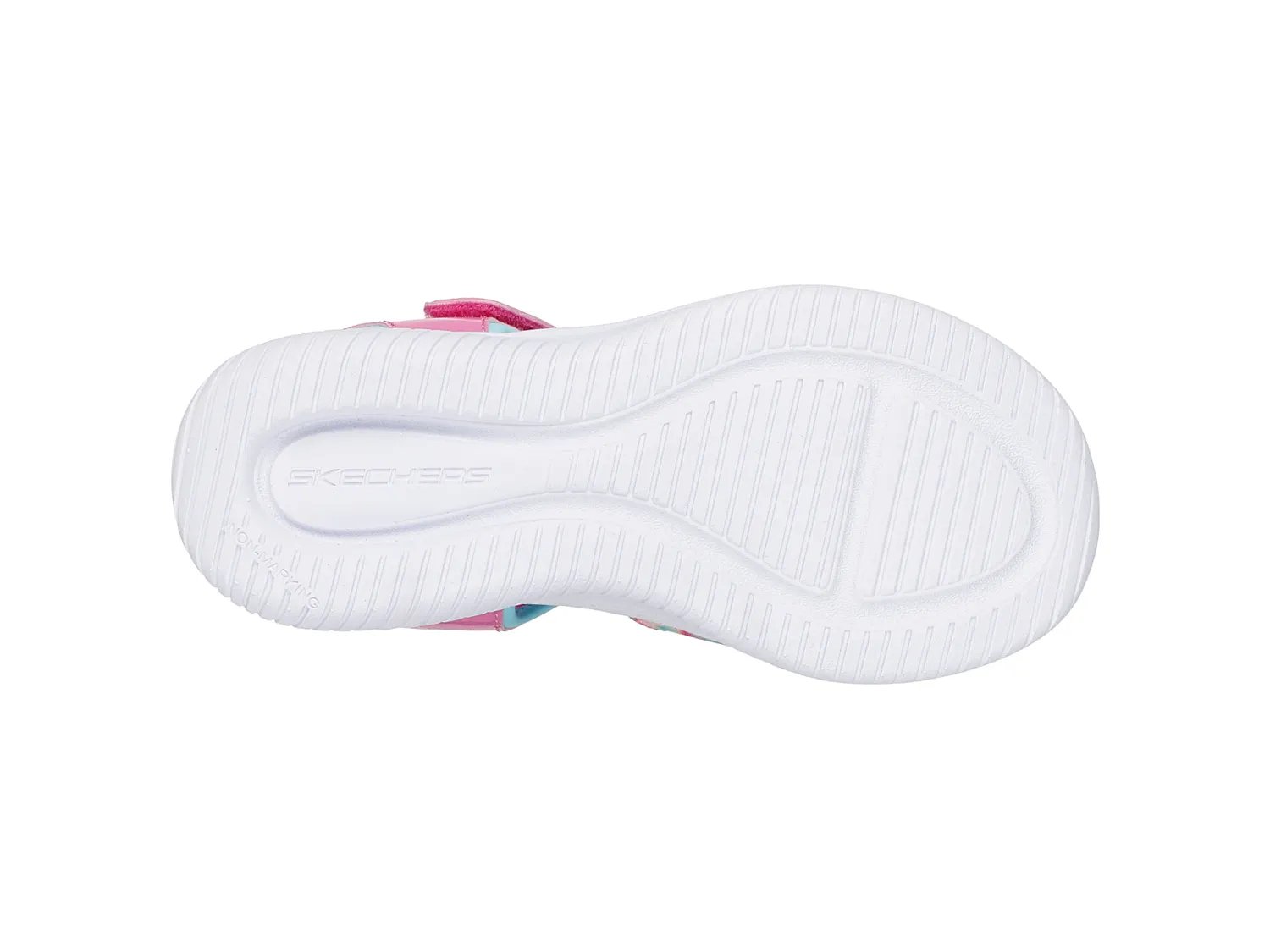 Сандалии Skechers Jumpsters Tie Dye BFFs Sandal - Kids', Pink Tie Dye — фото 4
