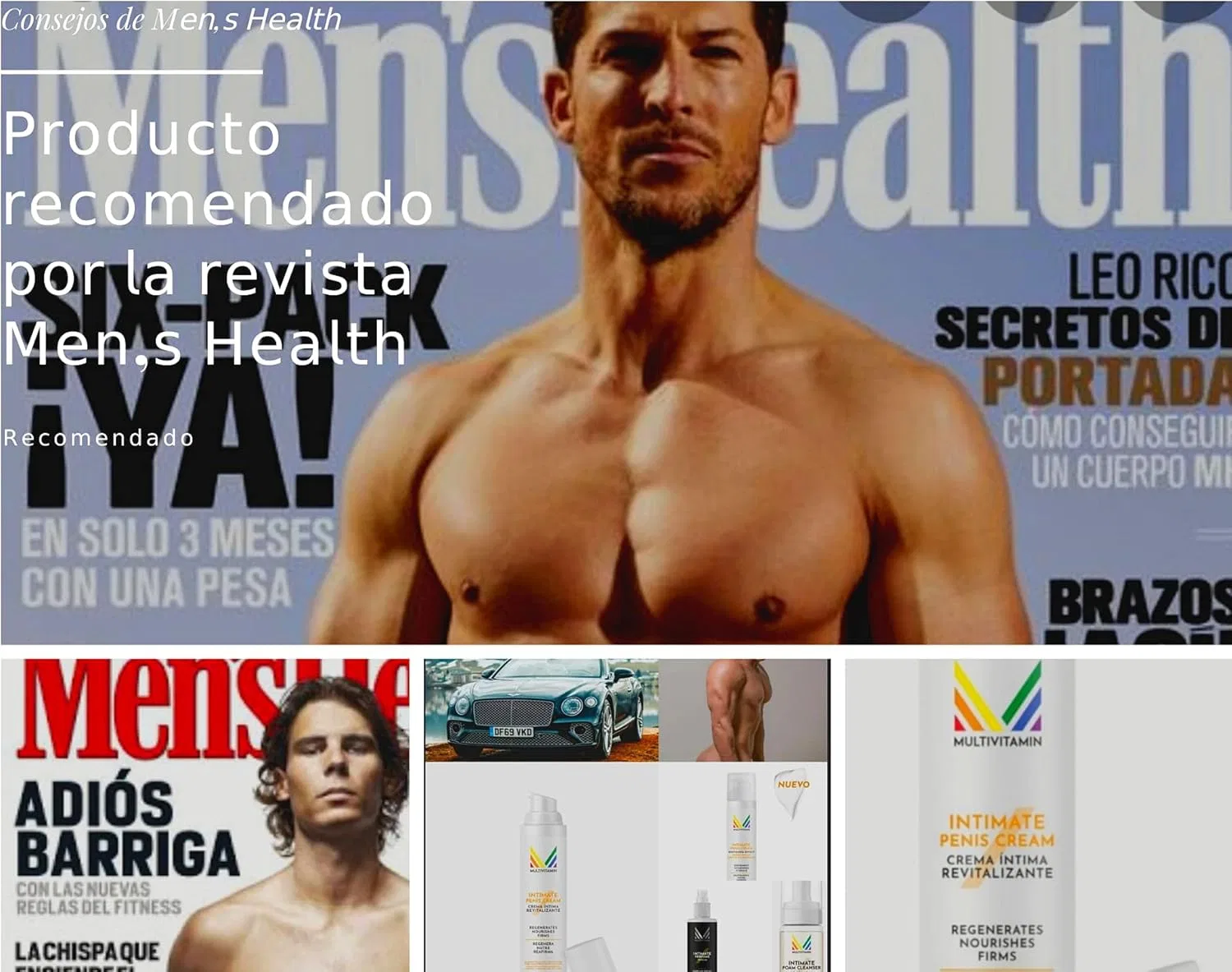 Мужской дезодорирующий парфюм для интимной гигиены ‎Multivitamin — фото 4