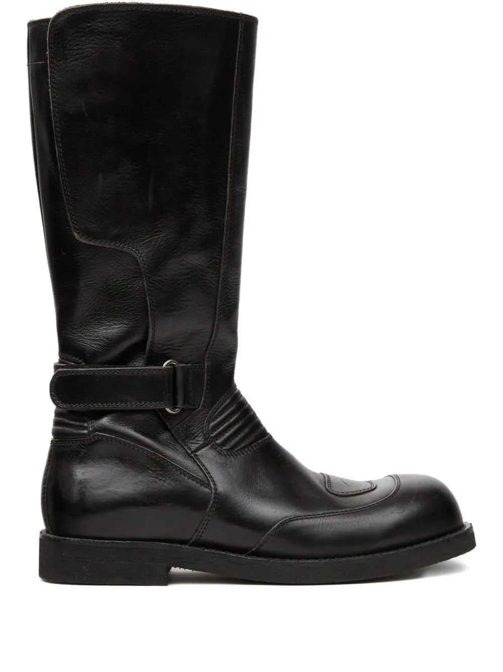 

Байкерские ботинки MM6 Maison Margiela, черный