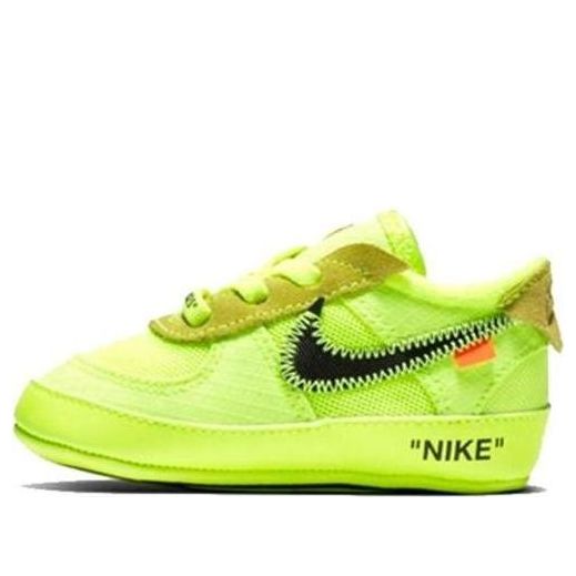 

Кроссовки Nike x Off-White Air Force 1 Low CB 'Volt' BV0854-700, черный
