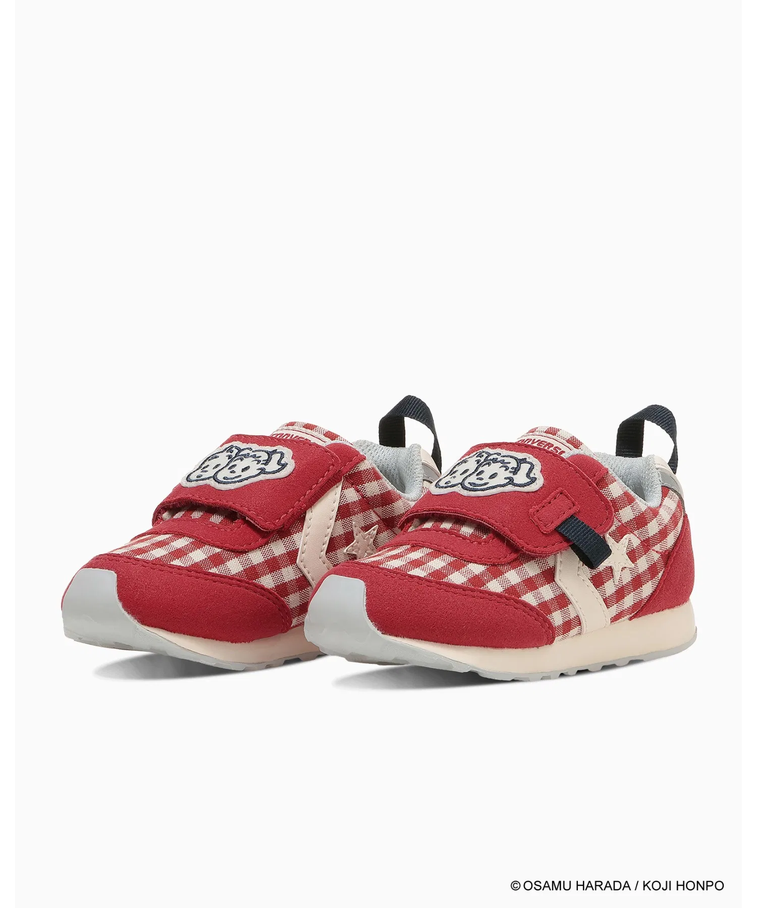 Детские кроссовки Converse All Star OSAMU GOODS с вафельной подошвой красные