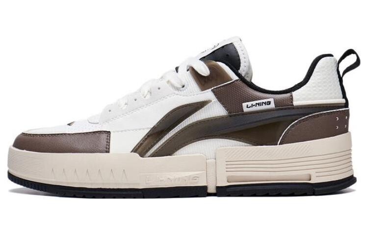 

LINING Li Cheng Lifestyle Shoes Men Low-top White/Brown