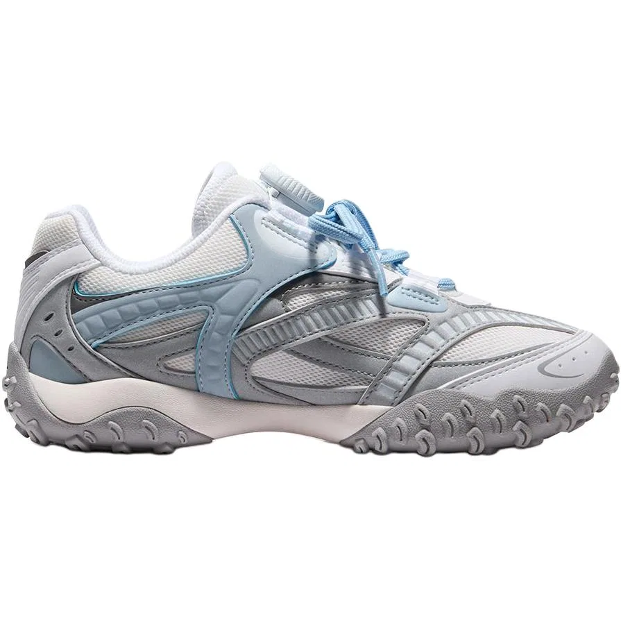 Кроссовки FILA KIDS Heritage FHT Rebound Breathable Low Top серо-белые — фото 3
