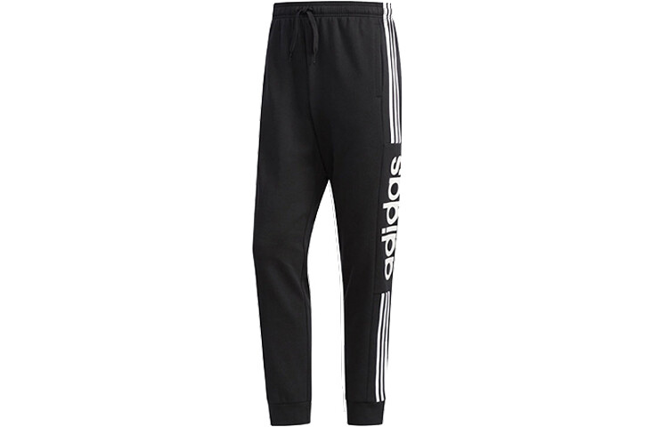 

Трикотажные спортивные штаны мужские черные Adidas, черный