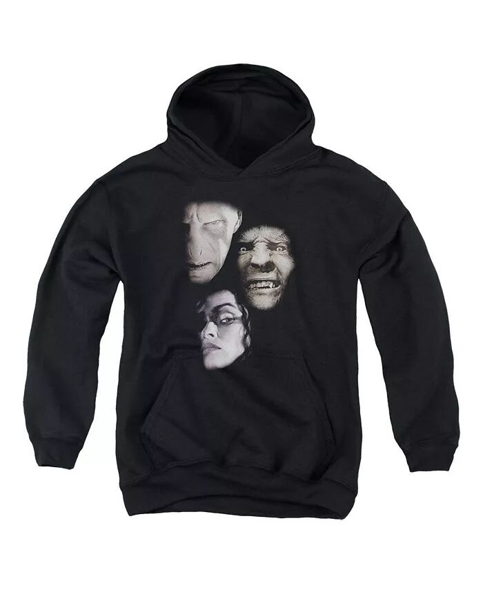 

Молодежная толстовка Villian Heads Pull Over Hoodie / Толстовка с капюшоном Harry Potter, черный