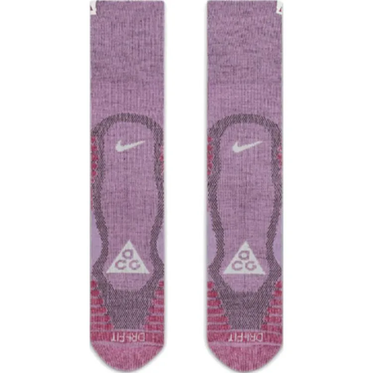 Унисекс носки до середины икры Nike, 1 Pack (Rush Purple Red) — фото 4