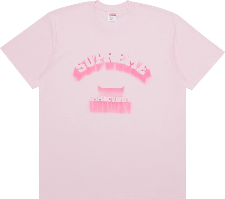 

Футболка Supreme Shadow 'Light Pink', розовый