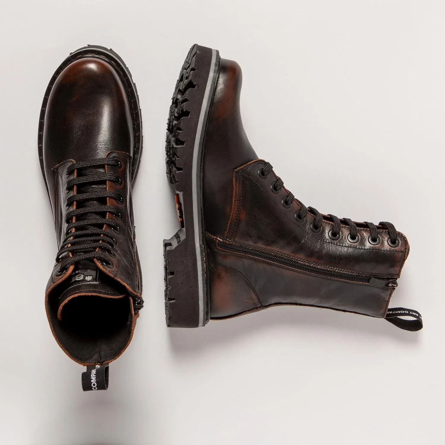 Ботинки ART Unisex 1167 Marina Oxford, Maroon — фото 2