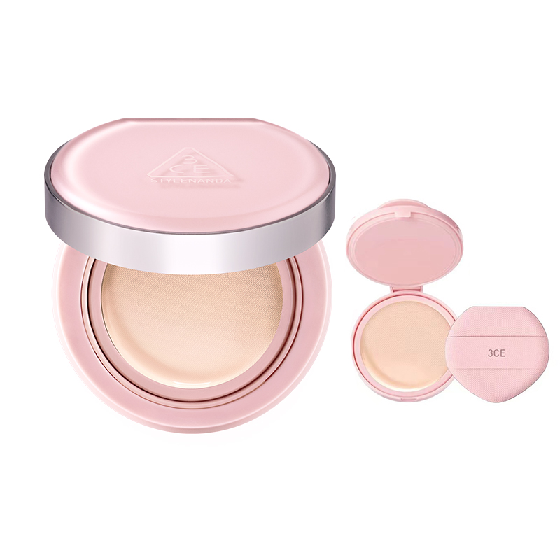 

3CE Тонирующая база Mist Pink с воздушными подушечками для увлажнения кожи 11g