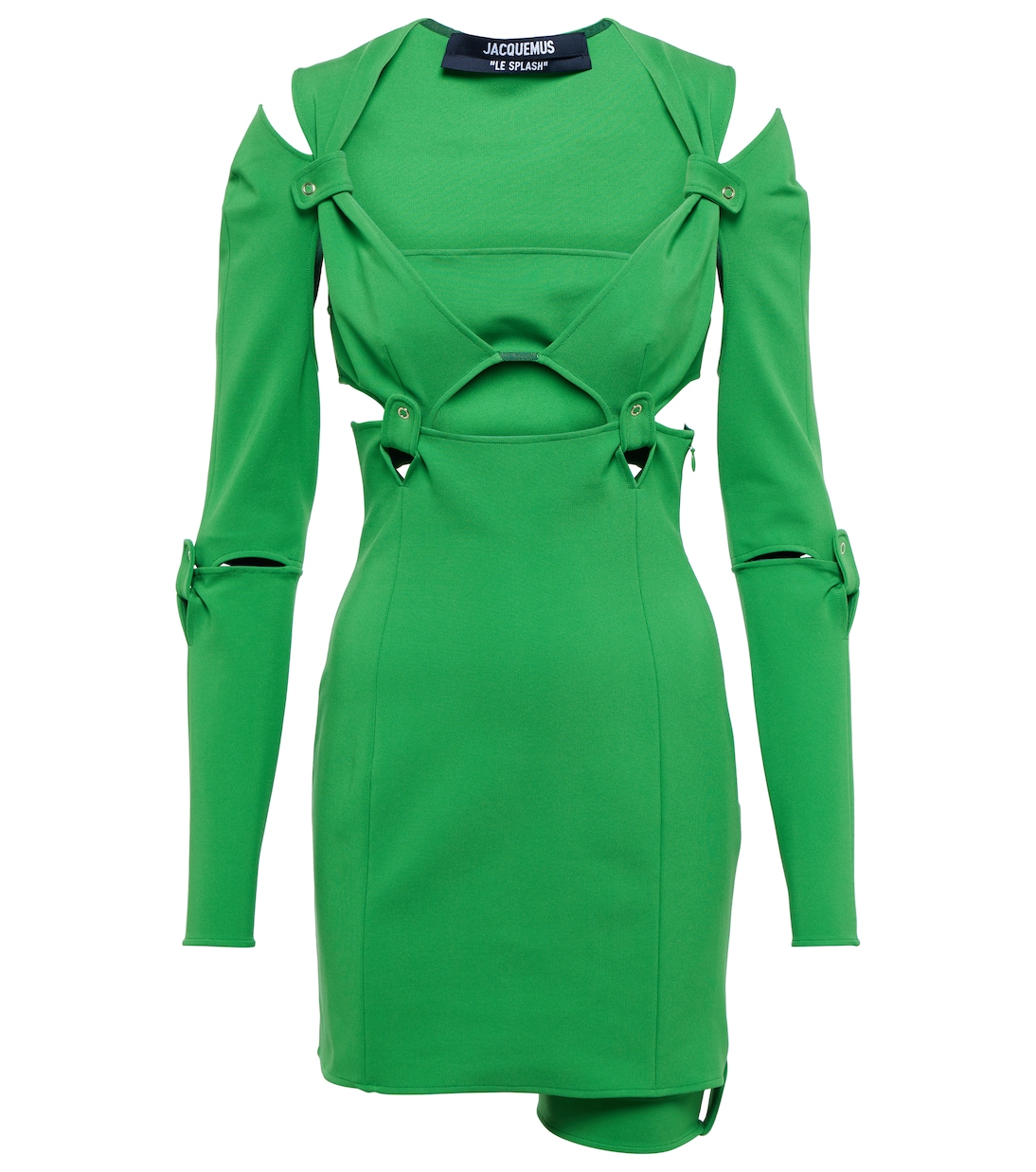 

Мини-платье с вырезом La Robe Mari Jacquemus, зеленый